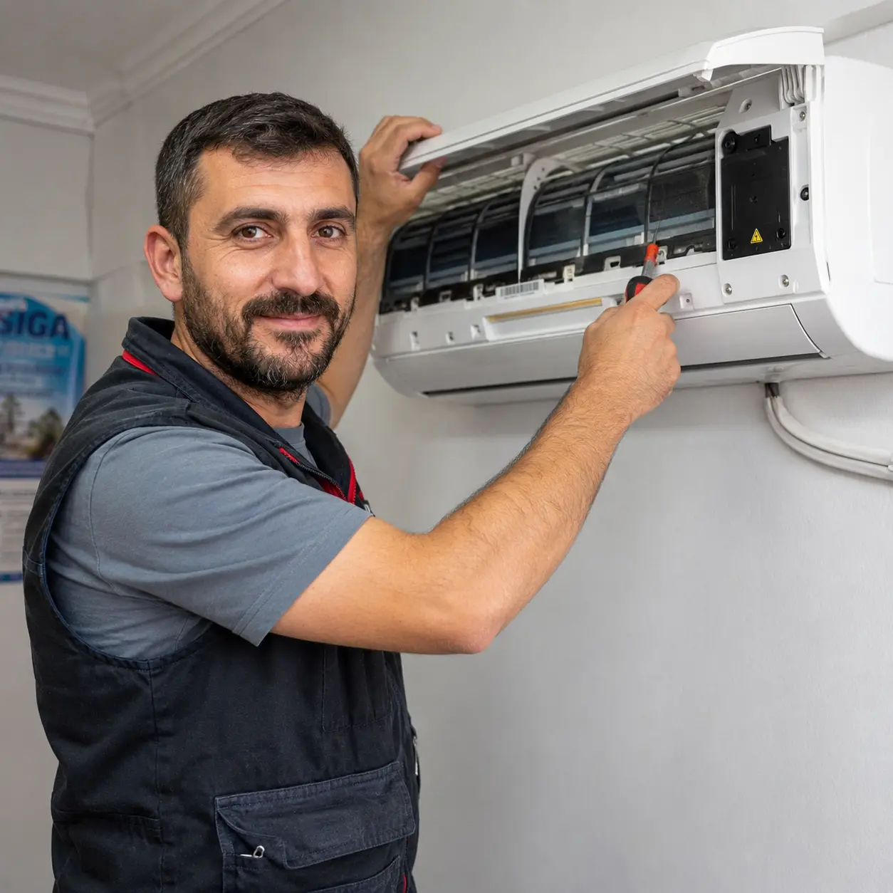 Köşk Hotpoint klima tamiri ustası Bayram Usta — Güzelköy Mahallesi ve Çarşı Mahallesi iklimlendirme uzmanı